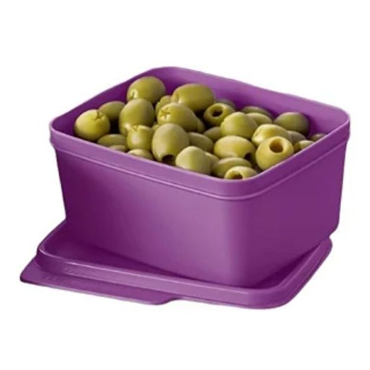 Tupperware Basic Line 500ml Original Quadrada Vasilha Diversas cores