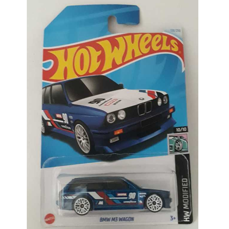 BMW M3 Wagon  - 2024 - Azul - 1/64 - Hot Wheels - Mattel - Lote G