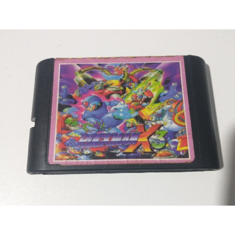 Cartucho paralelo Mega Drive - Mega Man X3