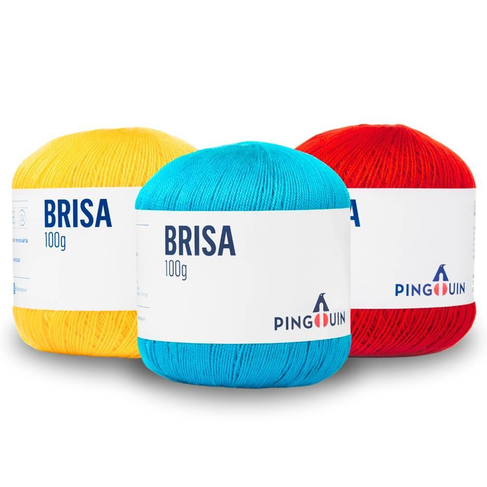 Linha Brisa 100g Pingouin 500 Metros em Oferta na Shopee