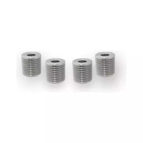 Polia Aluminio Estriada Motor Tanquinho Suggar - Kit 4