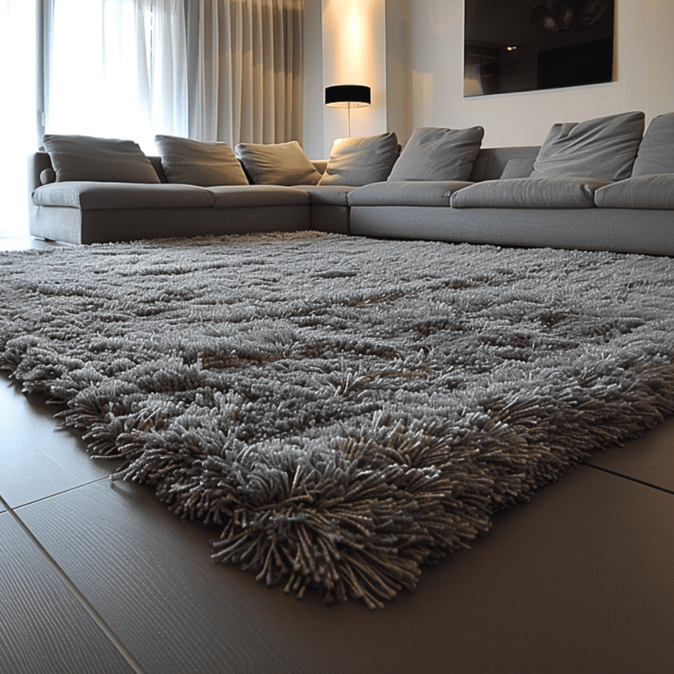 Tapete Felpudo Luxuoso 2,00m x 1,50m Conforto e Elegância