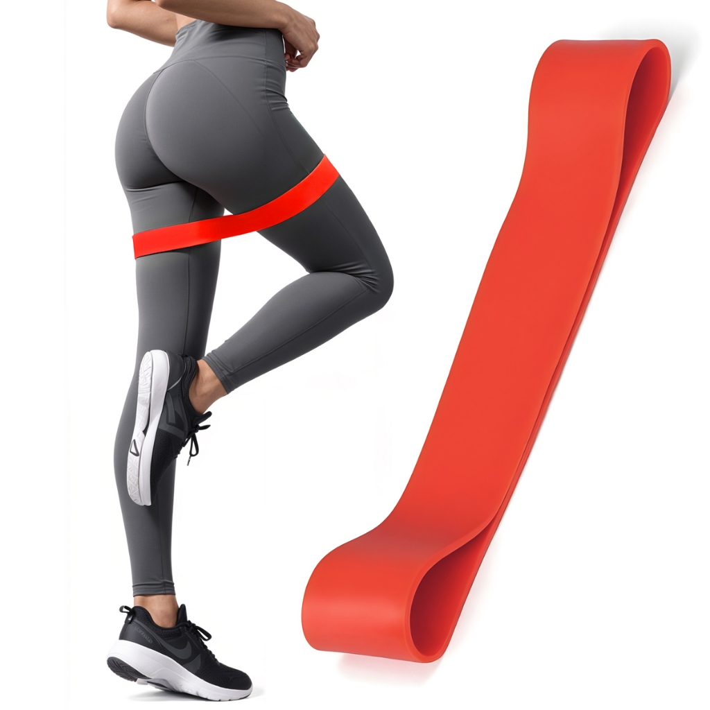Elástico Mini Band Exercícios Alongamento Treino Funcional Pilates Saúde Atividade Física Unitário
