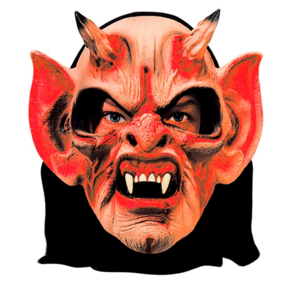 Máscara Halloween Diabo Monstruoso Terror Carnaval Fantasia Teatro Assustador Dia das Bruxas Zumbi Cosplay em Oferta na Shopee