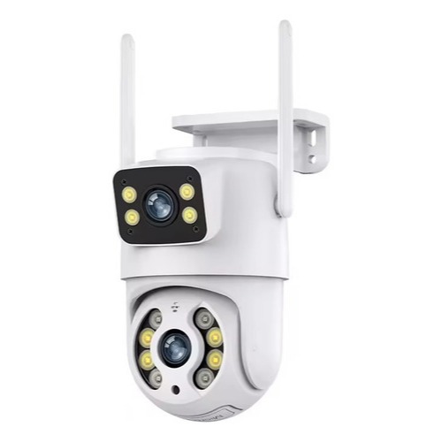 Camera Externa Ip a Prova D'água Wifi Dupla 2 Em 1 com Visao Noturna C/ Infravermelho YOOSEE em Oferta na Shopee