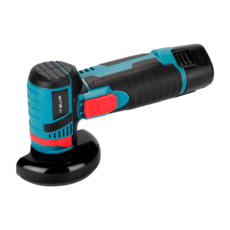 Lixadeira Esmerilhadeira Angular 12V Manual Bateria Recarregável Obras Acabamentos