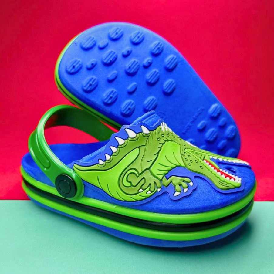 Babuche Infantil Masculino Dinossauro T-Rex Moderno Meninos Modernos em Oferta na Shopee