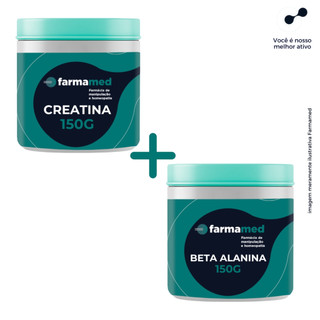 Combo Creatina (monohidratada) 150G + Beta Alanina (impor) 150G