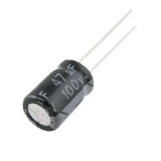 10 Capacitor 47x100  Para Driver Corneta 47Uf 100V em Oferta na Shopee