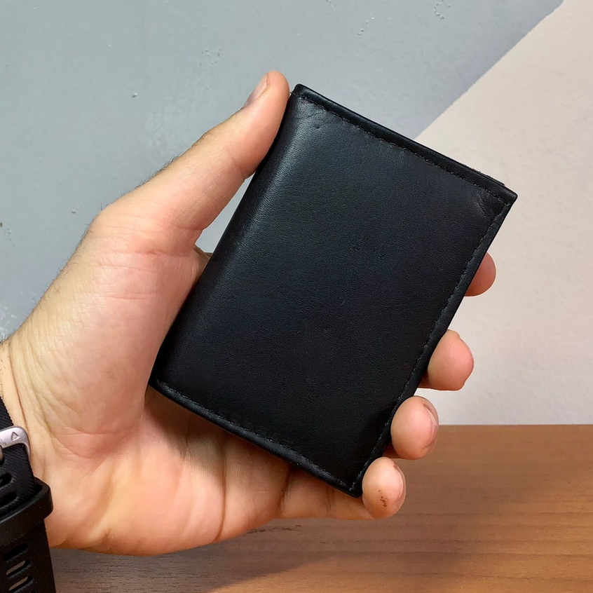 Carteira Pequena Porta Cartão Cnh, Slim, Fina em Oferta na Shopee