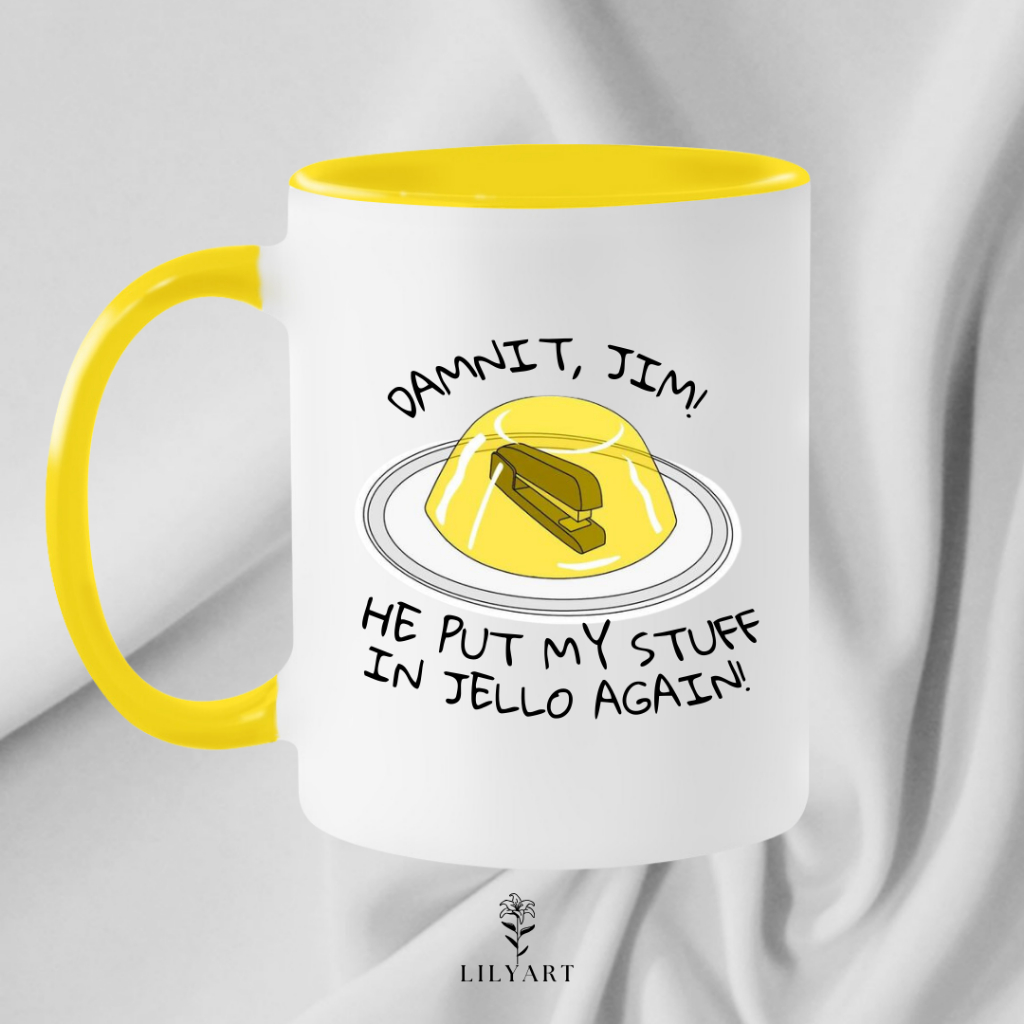 Caneca - Seriado THE OFFICE - JIM e DWIGHT