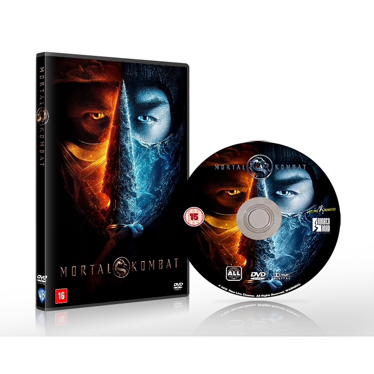 DVD Mortal Kombat Dublado e Legendado (2021) - Excelente Qualidade