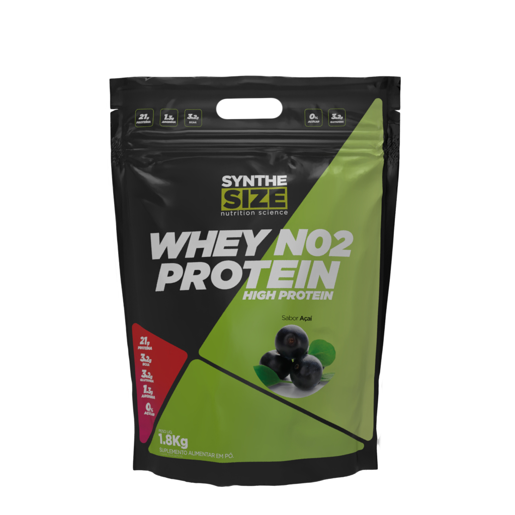 Synthesize Whey No2 Protein - Proteína Concentrada do Soro do Leite (WPC) com Glutamina Peptídeo