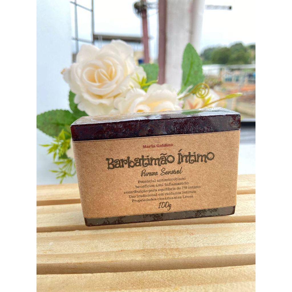 Sabonete de Barbatimão Intimo Artesanal