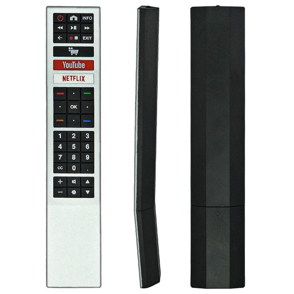 Controle Remoto Smart Tv AOC 7411 Lelong Le-7411 Compatível Tv AOC Netflix Youtube