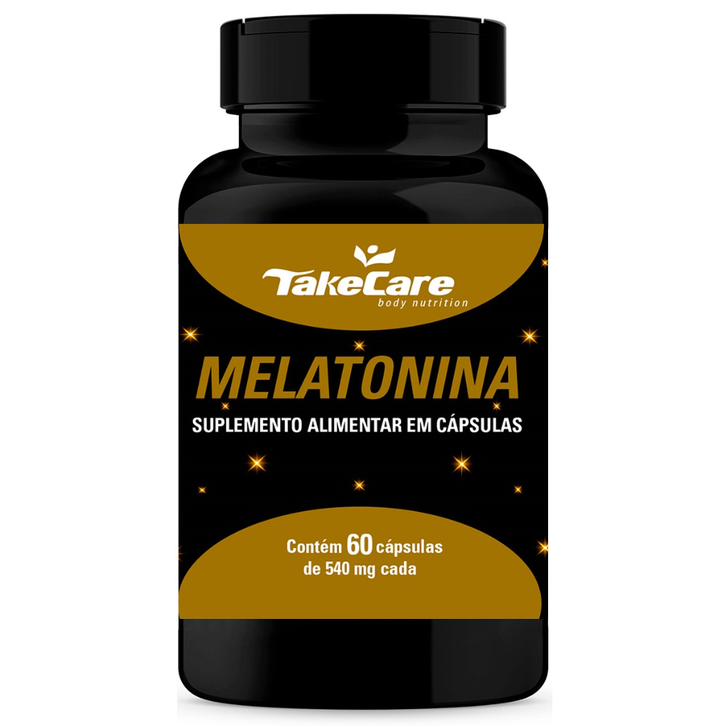 Suplemento Melatonina 60 Cápsulas Sono Relax Take Care