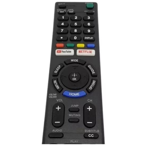 Controle Remoto Smart TV Compatível com SONY BRAVIA Com YouTube Netflix KD-70X Rmt-Tx — imagem 2 de 2