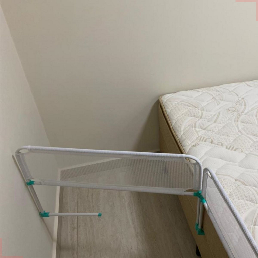 Kit Cercado Cama Box Queen Protetor Grade De Cama Bebê Idoso — imagem 2 de 2