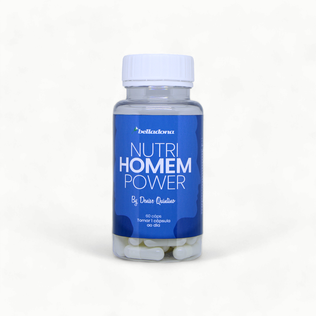 Nutri Homem Power by Denise Quintino 60 cápsulas | BELLADONA