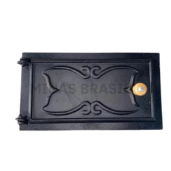Porta Para Cinzeiro Estreito Fornalha Fogão A Lenha 39x21,5