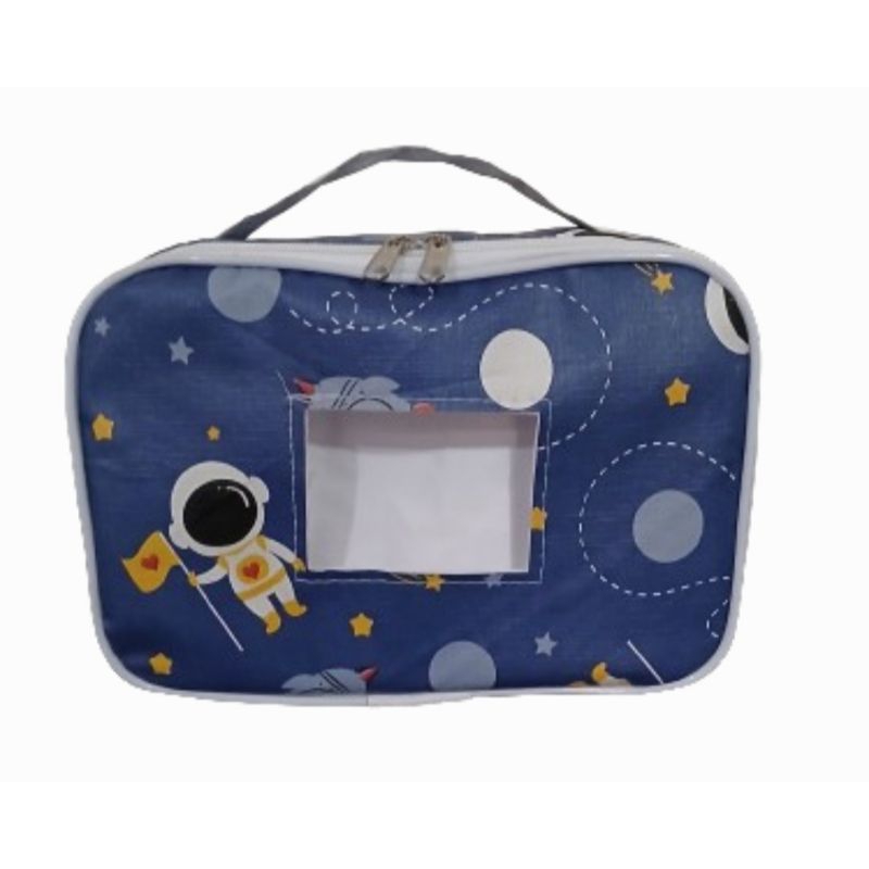 Porta Fralda e Lenço Umedecido (Astronauta)