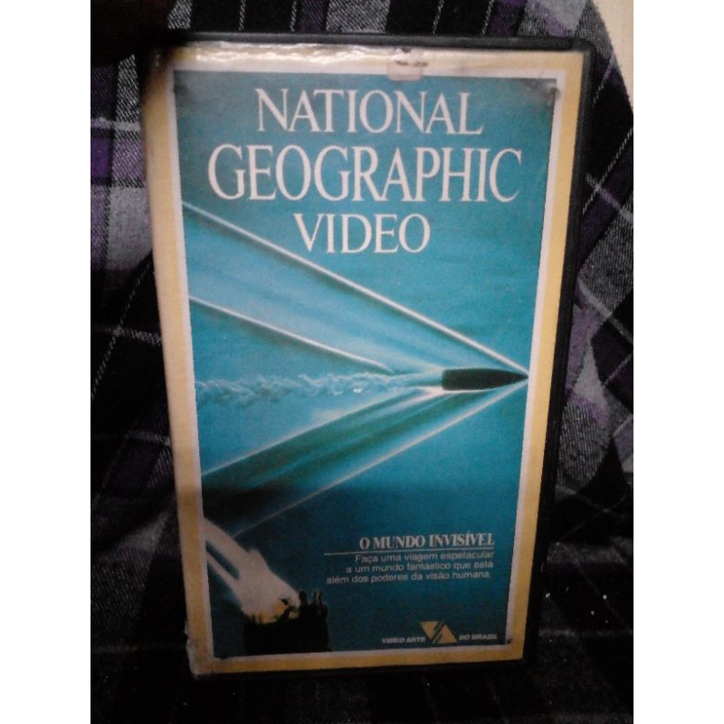 VHS National Geographic O Mundo invisível