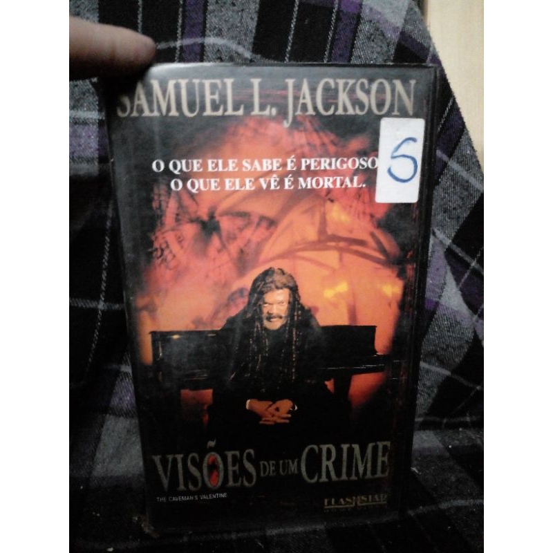 VHS Visões de um crime ( legendado) Samuel L. Jackson