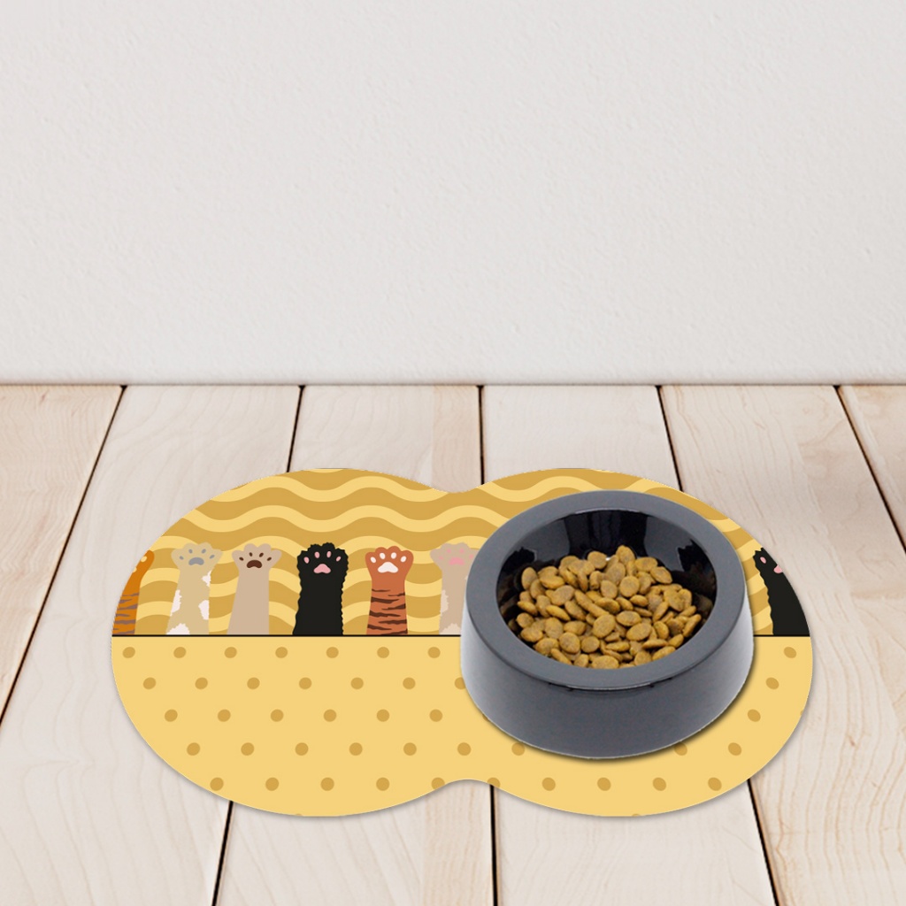 Tapete Pet Oval Pug Antiderrapante Direto de Fabrica.