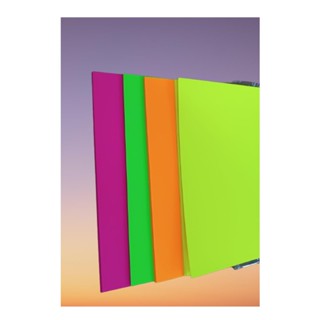 Papel A4   COLOR PLUS  CORES NEON 180 GRAMAS COM *****MASSA BRANCA***** em Oferta na Shopee