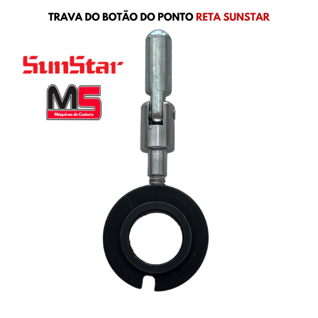 Trava Botão do Ponto Reta SunStar - Máquina de Costura