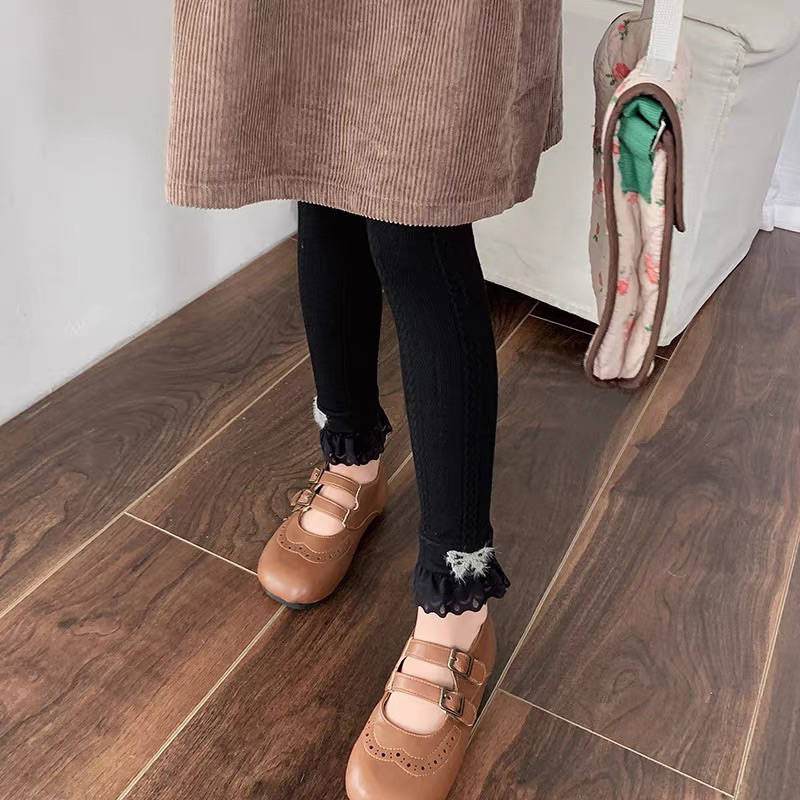 Meia-Calça , Leggings De Renda Estilo Primavera E Outono, Agasalhospara Crianças E Bebês,  6780 em Oferta na Shopee