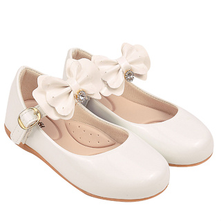 Sapatilha Infantil laço Branco Confortavel 2009 em Oferta na Shopee