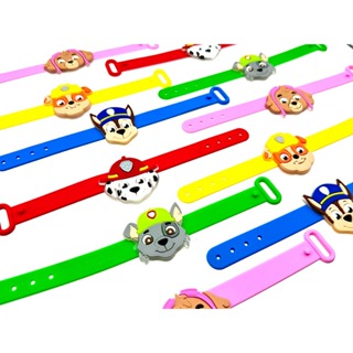 Kit 10 peças Patrulha Canina Pulseira Variadas Desenho Filme Pulseirinha Emborrachada Promoção em Oferta na Shopee