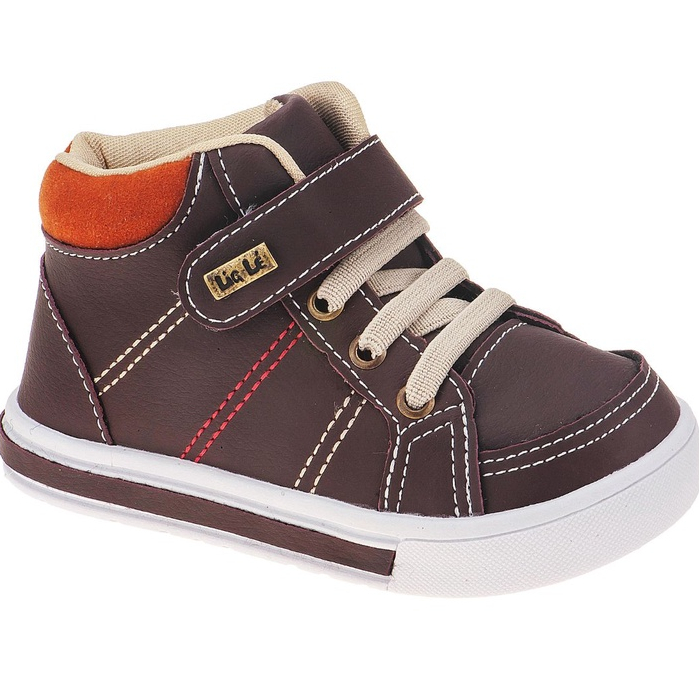 Tênis Infantil Menino Cano Alto Moda Casual Volta as Aulas Confortável Promoção 7144 em Oferta na Shopee