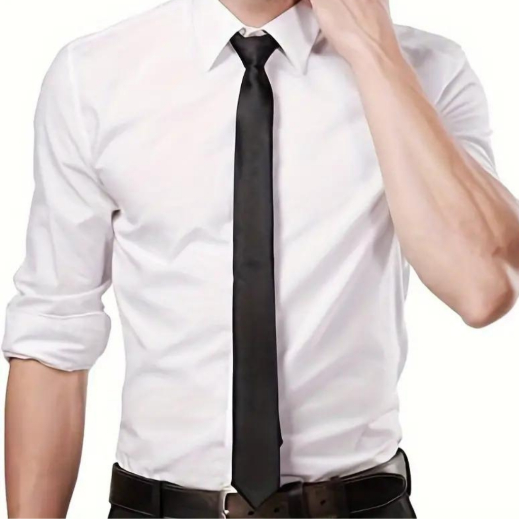 Gravata Masculino Liso Clássico Várias Cores em Oferta na Shopee