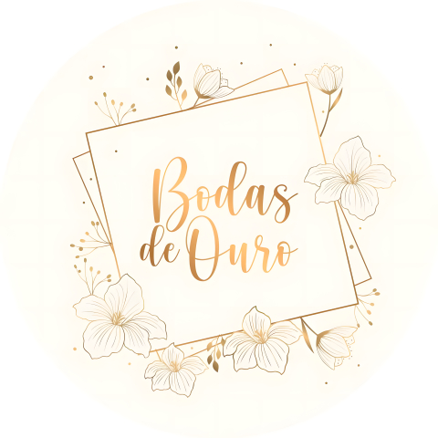 Painel Festa Infantil Redondo Bodas de Ouro, Formas Geográfica e flores douradas + Arco, Suporte incluso. Fazemos personalizado com qualquer tema. Confeccionado em Lona fosca, impressão de alta resolução. cenário Circular p/ Decoração