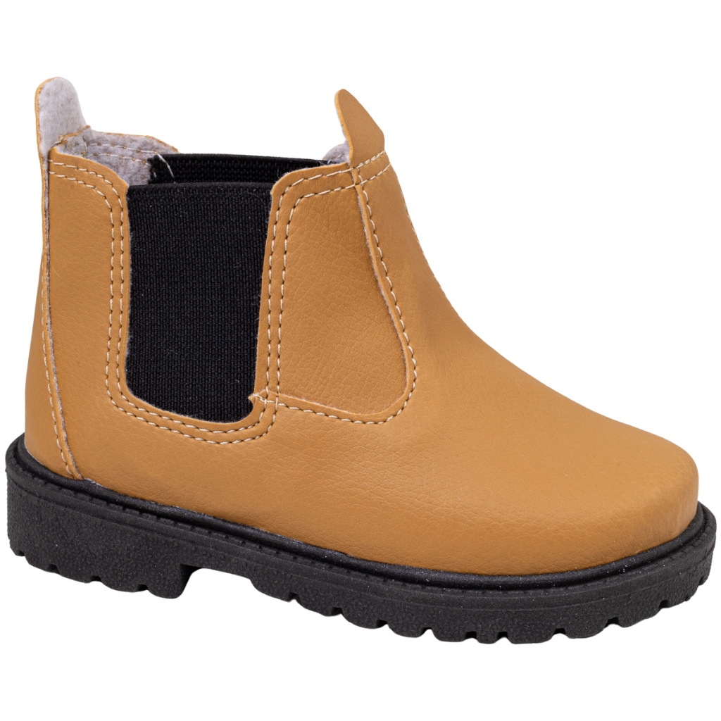 Bota Jeca Mostarda Infantil Masculino