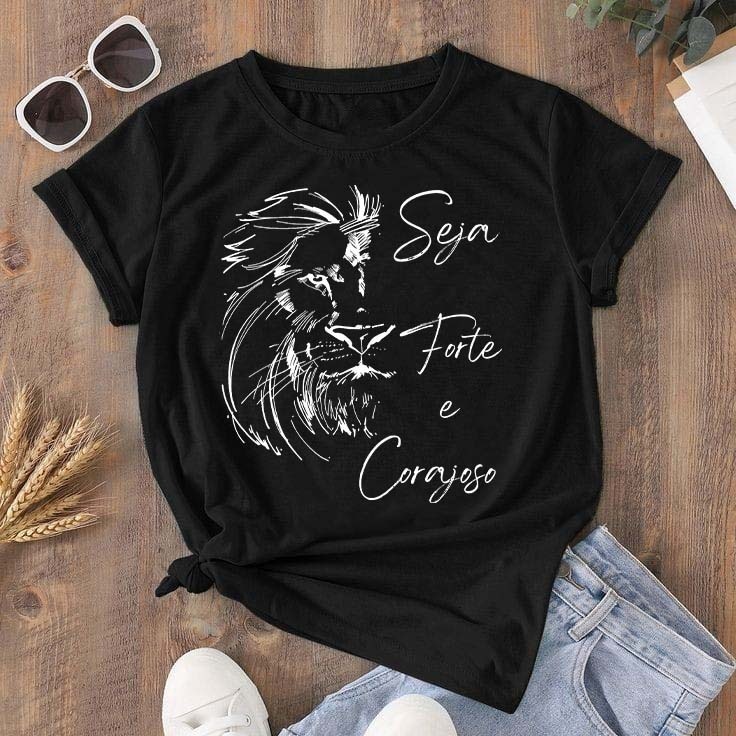 Camiseta blusa cristã evangélica  tshirt feminina