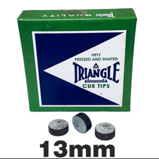 KIT 5 OU 10 SOLAS DE COURO TRIANGLE 11, 12 OU 13 MM PARA TACOS DE SINUCA SNOOKER BRILHAR PROMOÇÃO em Oferta na Shopee