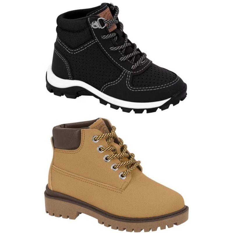 Bota Infantil Molekinho Menino Coturno