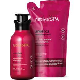 Combo Nativa Spa Ameixa: Loção Corporal 400ml + Refil 400ml O Boticário