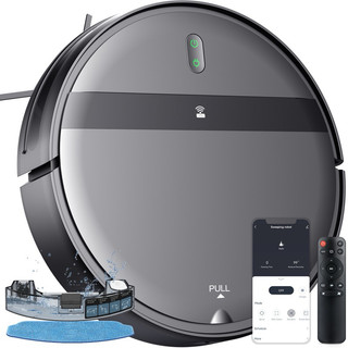 Robô Inteligente Aspirador de Pó Automático Limpeza Doméstico Sensores Anti- queda com Co…