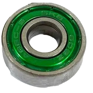 Rolamento Abec 9 Verde Blindado Unidade Skate Patins Roller Spinner Abec9 Abec-9 8x22x7 Melhor preço