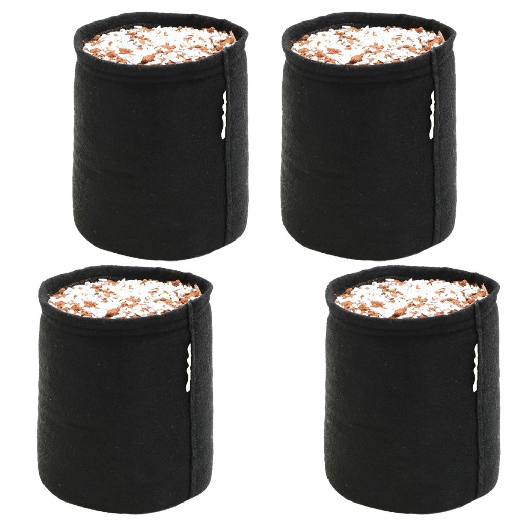 kit 4 vasos 11litros prime cultivo em feltro ant-estres em Oferta na Shopee