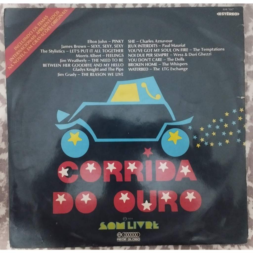 LP/VINIL A Corrida Do Ouro - Internacional (1974)