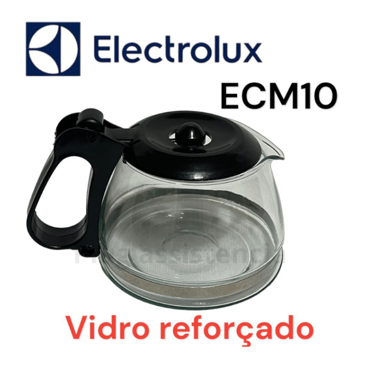 Jarra Copo ELECTROLUX ECM10 Efficient 15 Xícaras - Vidro Reforçado em Oferta na Shopee