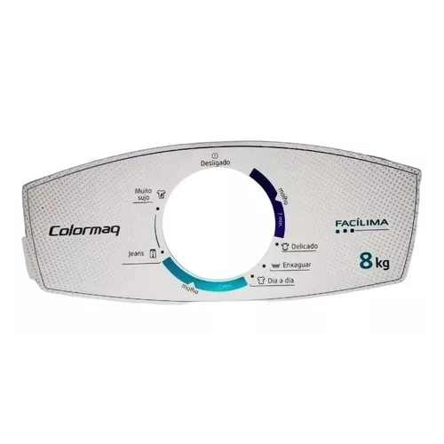 Adesivo Painel Tanquinho Colormaq Lcs8 Kg Branco