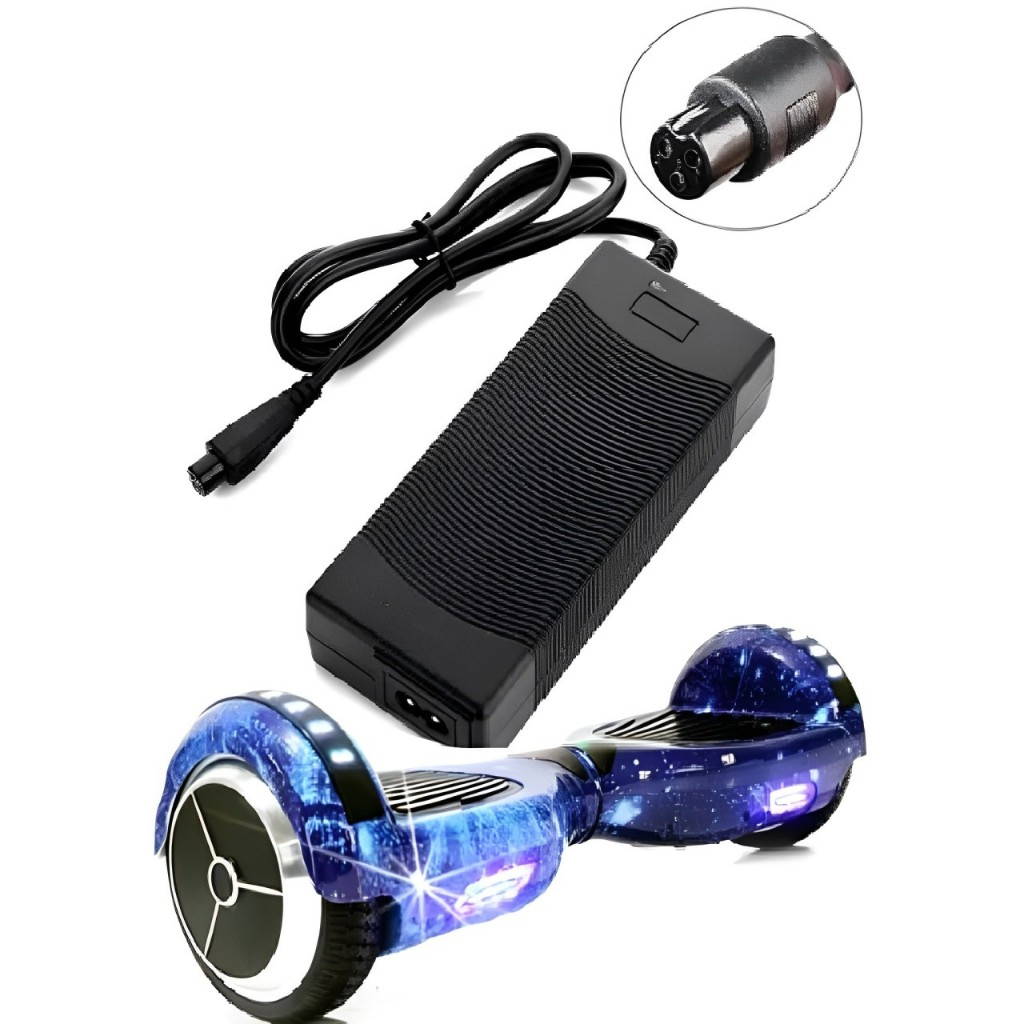 Fonte Carregador Hoverboard Smart Balance Scooter Elétrico 42v 1.5a Bivolt 110V / 220V