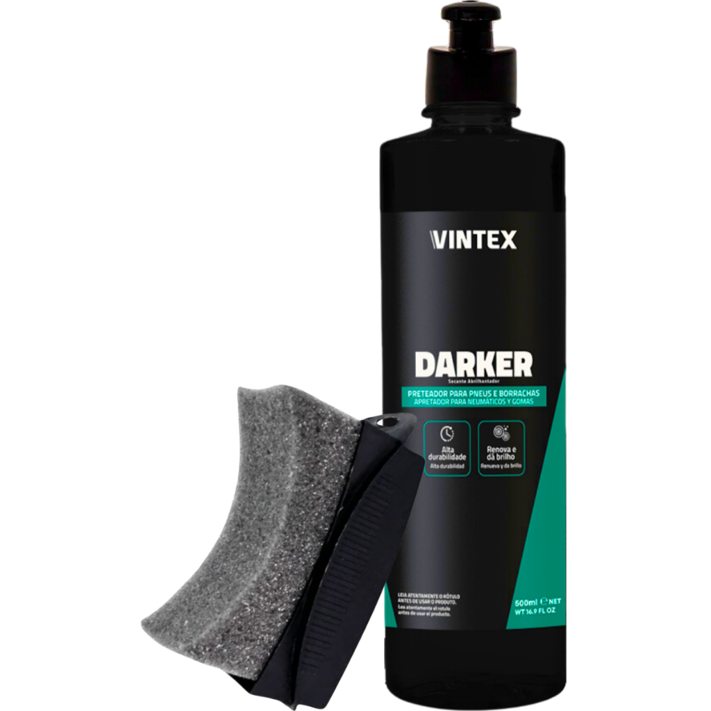 Darker 500ml Pneu Pretinho Revitalizador Aplicador Detailer em Oferta na Shopee