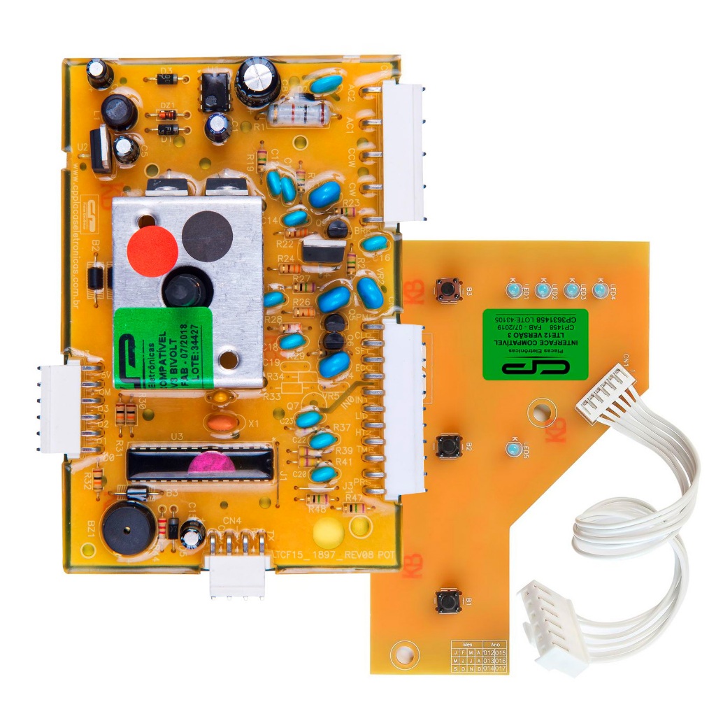 Placa para Maquina Eletrolux Turbo Economia 12kg Lte12 Versão 3